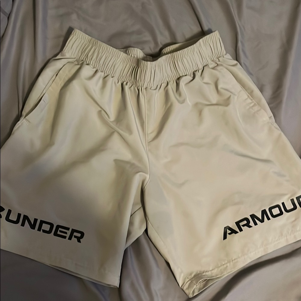 Athletic Shorts with Elastic Waistband